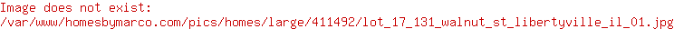 Lot 17 131 Walnut St., Libertyville, IL 60048