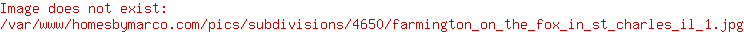 Farmington on the Fox subdivision in St. Charles, Illinois Homes for