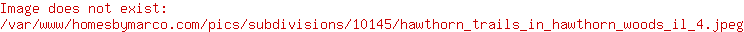 Hawthorn Trails subdivision in Hawthorn Woods, Illinois Homes for