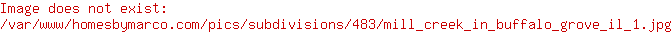 Mill Creek, Buffalo Grove, Illinois - October 2019